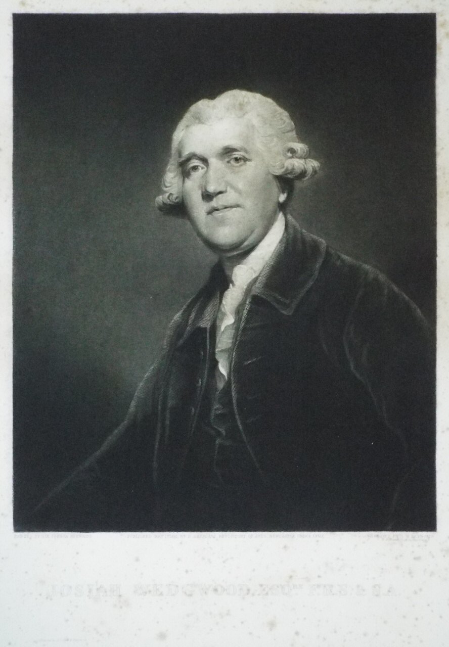 Mezzotint - Josiah Wedgewood - Reynolds